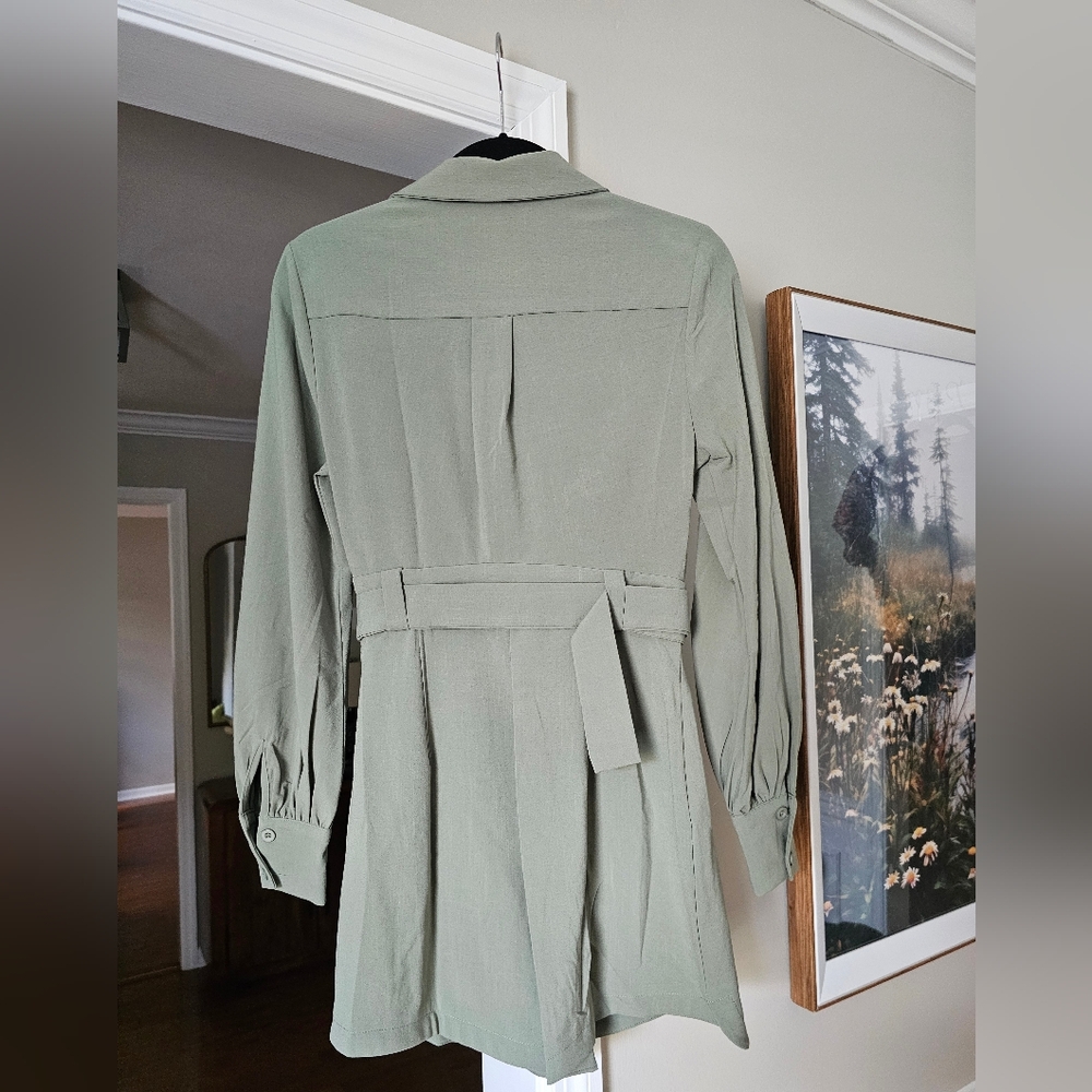 Petal & Pup Lottie Button Down Playsuit - Picture 4 of 7